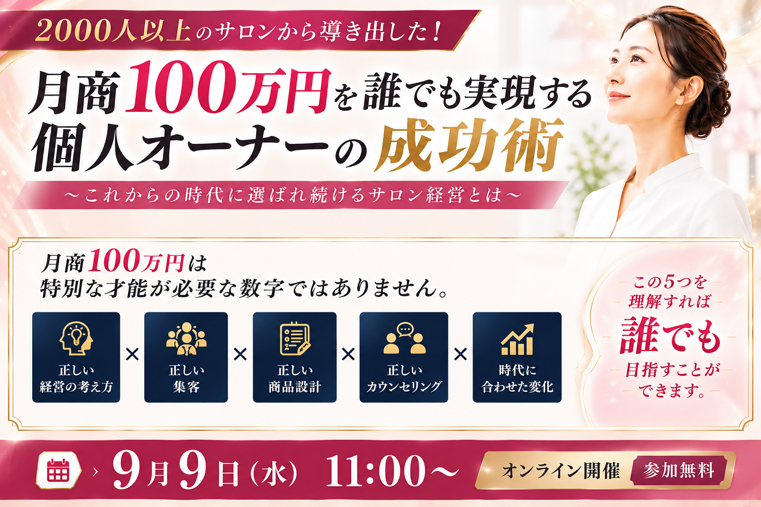 個人オーナーの成功術セミナー